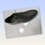 کفش تمام چرم مردانه مدل برت بندی رنگ مشکی سایز ۴۰تا۴۴ - Image 2