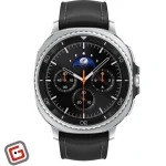 ساعت هوشمند سامسونگ Galaxy Watch 8 Classic سایز ۴۶ میلی‌متر با بند چرمی